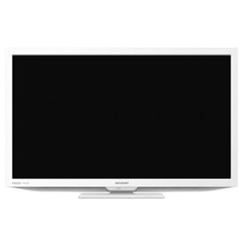 シャープ【SHARP】24V型 液晶テレビ AQUOS ホワイト 2T-C24DE-W★【2TC24DEW】