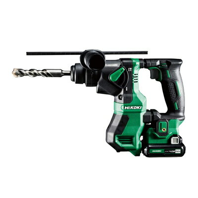 HiKOKI【ハイコーキ】10.8Vコードレスロータリハンマドリル DH12DD-2LSK★【電池2個・充電器・ケース付】