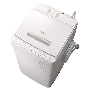 【10/25限定★抽選で2人に1人最大100%ポイントバック！要エントリー】日立【HITACHI】10kg 全自動洗濯機 ビートウォッシュ ホワイト BW-X100G-W★【BWX100GW】のサムネイル