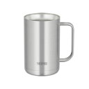 サーモス【THERMOS】真空断熱ジョッキ 600ml ステンレスマグ ステンレス1 JDK-600-S1★【JDK600S1】