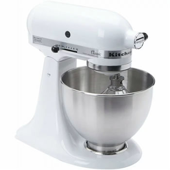 キッチンエイド【KitchenAid】スタンドミキサー 4.3L[ホワイト]　9KSM95WH★【プロセッサー・ブレンダー】