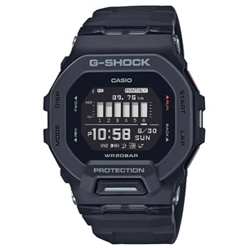 カシオ【国内正規品】CASIO G-SHOCK メンズ腕時計 G-SQUAD スマートウォッチ GBD-200-1JF★G-SALE【KK9N0D18P】