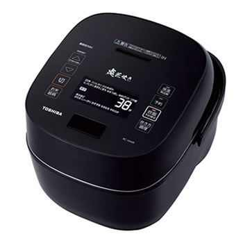 【楽天市場】東芝【TOSHIBA】5.5合炊き 真空圧力IHジャー炊飯器 炎匠炊き グランブラック RC-10VXR-K★【RC10VXRK