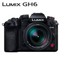 パナソニック【今なら5年延長保証加入が無料】LUMIX GH6 ミラーレス一眼カメラ 標準ズームレンズキット DC-GH6L★【DCGH6L】