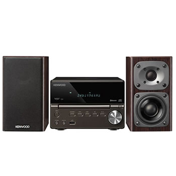 ケンウッド【KENWOOD】Bluetooth搭載ハイレゾ対応ミニコンポ（ブラック）　XK-330-B★【Compact Hi-Fi System】