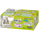 ユニ・チャーム【ペット用品】デオトイレ ハーフカバー本体セット ナチュラルアイボリー P-4520699618851★【猫用システムトイレ】【ユニチャーム】