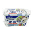 【7/18限定★抽選で2人に1人最大100%ポイントバック!要エントリー】ペットプロジャパン【ペット用品】除菌できるウェットティッシュ 72枚入×3P P-4981528626131