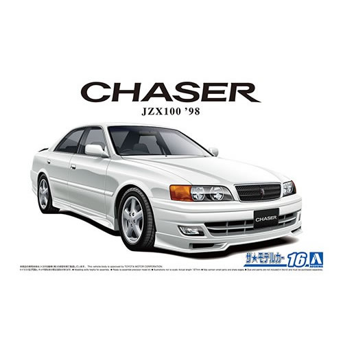 アオシマ1／24 ザ・モデルカー No.16 トヨタ JZX100 チェイサーツアラーV ’98 H-4905083058596