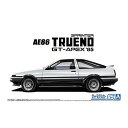 アオシマ【プラモデル】1／24 ザ モデルカー No.5 トヨタ AE86 スプリンタートレノGT-APEX ’85 H-4905083061411