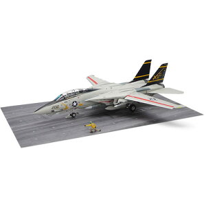 タミヤ【プラモデル】1/48 傑作機シリーズ No.122 グラマン F-14A トムキャット (後期型) 発艦セット H-4950344611225