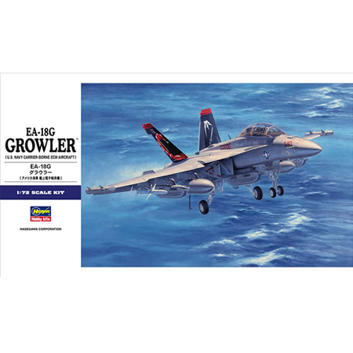 ハセガワ【プラモデル】1／72 アメリカ海軍 EA-18G グラウラー H-4967834015685