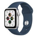 Apple【アップル】Apple Watch SE GPSモデル 40mm[アビスブルースポーツバンド] MKNY3JA★【MKNY3J/A】