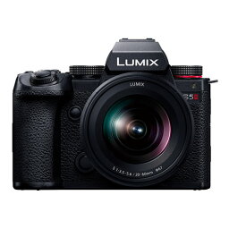 パナソニック【Panasonic】ミラーレス一眼カメラ ブラック LUMIX S5II 標準ズームレンズキット DC-S5M2K★【DCS5M2K】【KK9N0D18P】