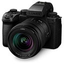 【今なら5年延長保証加入が無料】パナソニック【Panasonic】LUMIX S5IIX ミラーレス一眼カメラ ブラック 標準ズームレンズキット DC-S5M2...