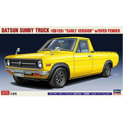 ハセガワ【プラモデル】1／24 ダットサン サニートラック（GB120） 前期型 w／オーバーフェンダー 20641 H-4967834206410のサムネイル