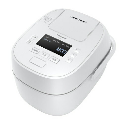 パナソニック【Panasonic】5.5合炊き 可変圧力IHジャー炊飯器 おどり炊き ホワイト SR-W10A-Wのサムネイル