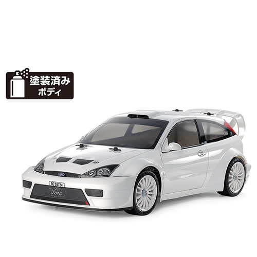 タミヤ【ラジコン】電動RCカーシリーズNo.724 1／10RC 2003 フォード フォーカス RS カスタム(TT-02シャーシ) H-4950344587247【58724】