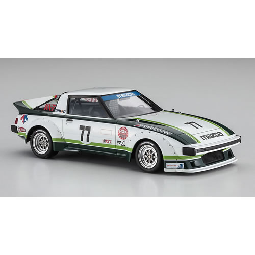 ハセガワ【プラモデル】1／24 マツダ サバンナ RX-7 SA22C 1979 ポートランドCAR No.77 H-4967834206618【20661】