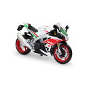 童友社【塗装済み完成品】ダイキャストモーターサイクル 2020 Aprilia RSV4 RR　1／12 白 H-4975406502266【ダイキャストモデル】