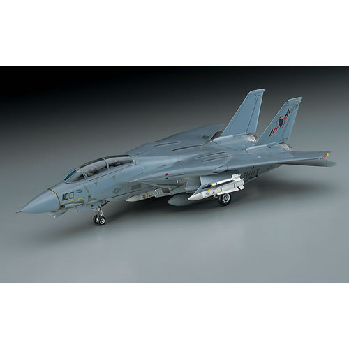 ハセガワ【ジェット戦闘機プラモデル】1／72 F-14A トムキャット ロービジ H-4967834015326【E2】