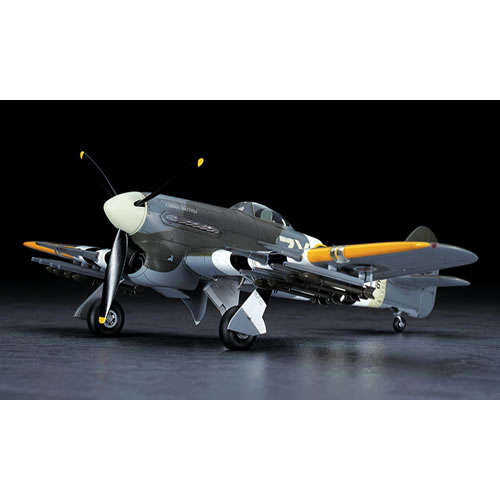 ハセガワ【飛行機プラモデル】1／48 タイフーン Mk.IB 水滴風防付 H-4967834191600【JT60】