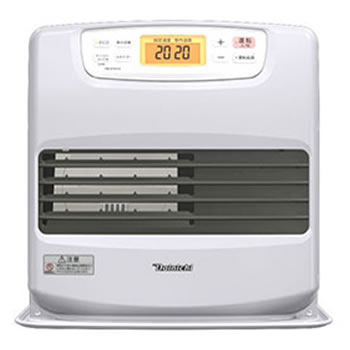 【2/5限定★抽選で2人に1人最大100%ポイントバック！要エントリー】ダイニチ【大容量9Lタンク搭載】木造12畳コンクリート17畳 ムーンホワイト 石油ファンヒーター FW-4723LS-W【パワフル秒速消臭システム】スピード着火のサムネイル