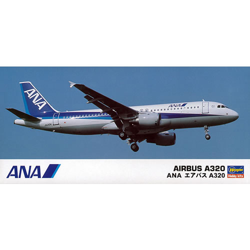 ハセガワ【飛行機プラモデル】ANA エアバス A320　1／200 H-4967834107328【32】 2