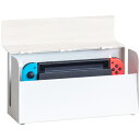 【7/18限定★抽選で2人に1人最大100%ポイントバック!要エントリー】宮武製作所【完成品】ゲーム機ケース TEER(ティール) ホワイト Nintendo Switch用収納ケース 据え置き 壁掛け GC-2500M-WH【ニンテンドースイッチ 木目柄 目隠し収納】