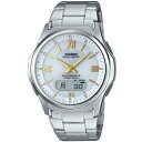 カシオ【国内正規品】CASIO ソーラー電波腕時計 ウェーブセプター ソーラーコンビネーション WVA-M630D-7A2JF【5気圧防水 マルチバンド6】
