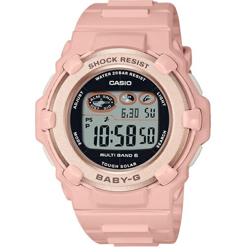 カシオ【国内正規品】CASIO BABY-G デジタル腕時計 レディース タフソーラー 20気圧防水 BGR-3003NC-4JF【電波ソーラー腕時計】G-SALE【KK9N0D18P】