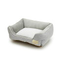 【8/18限定★抽選で2人に1人最大100%ポイントバック!要エントリー】ペットプロジャパン【ペット用品】Homey オールシーズンスクエアベッド S グレー ...