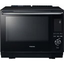 東芝【TOSHIBA】スチームオーブンレンジ 30L グランブラック 過熱水蒸気オーブンレンジ 石窯ドーム 2段調理 ER-D3000A-K【電子レンジ】