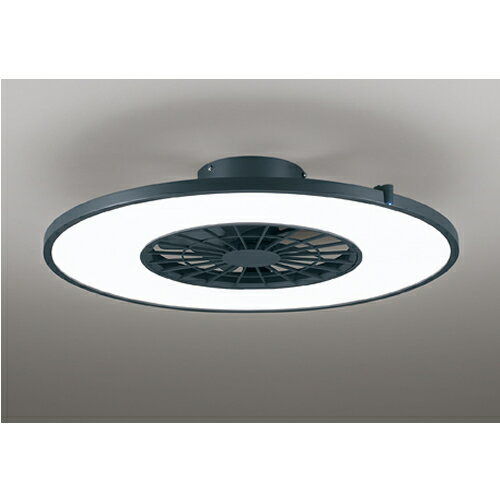 【11/20限定★抽選で2人に1人最大100%ポイントバック！要エントリー】オーデリック【ODELIC】高演色LEDシーリングファン チャコールグレー オゾン発生器付き リモコン付き 〜8畳 OL291275BR【スイッチ別売り】