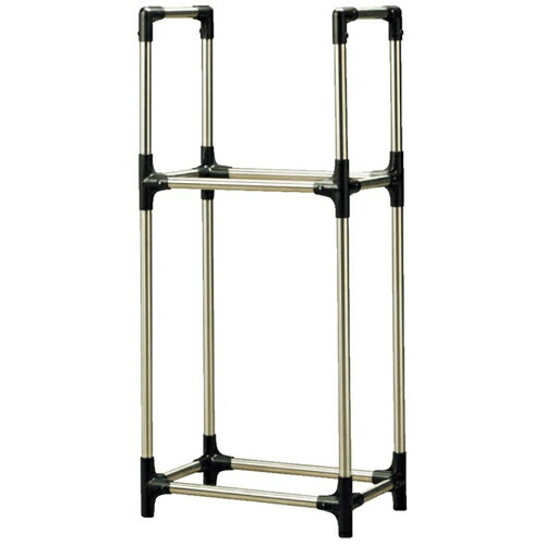 アイリスオーヤマ【IRIS】ステンレスタイヤラック カバーなし ブラック 大型ミニバン SUV用 KSL-710【大型ミニバン・SUV用タイヤ4本まで】