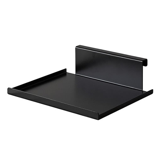 宮武製作所【HST-1620用】ヘルメットディスプレイスタンド GALEA 追加用ディスプレイ棚 ブラック（スチール棚仕様） DSP-200-BK【完成品】