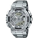 カシオ【国内正規品】G-SHOCK メタルバンド アナログデジタル腕時計 GM-110D-8AJF【20気圧防水】
