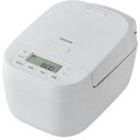 【8/18限定★抽選で2人に1人最大100%ポイントバック!要エントリー】パナソニック【Panasonic】5.5合炊き IHジャー炊飯器 ホワイト 大火力包み加熱 軽量カップ・しゃもじ付き SR-N210D-W【備長炭釜】