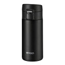 タイガー【水筒】真空断熱ボトル 0.36L ストーンブラック 口径約4.3cm MKA-K036KK【保冷・保温】抗菌加工