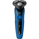 フィリップス【PHILIPS】ウェット&ドライ電気シェーバー 5000シリーズ ダークロイヤルブルー お風呂でも使える 本体丸洗い可能 PHILIPS-S5444-03【S5444/03】