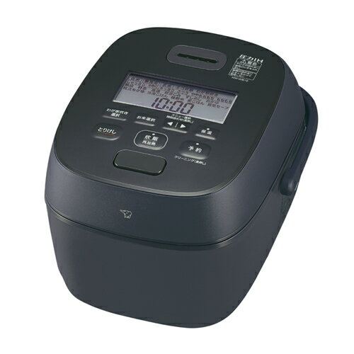 【10/5限定★抽選で2人に1人最大100%ポイントバック!要エントリー】象印【ZOJIRUSHI】5.5合炊き 圧力IH炊飯ジャー スレートブラック 豪熱大火力 しゃもじ&計量カップ 炊飯器 NW-WB10-BZ【鉄(くろがね仕込み)豪炎かまど釜】