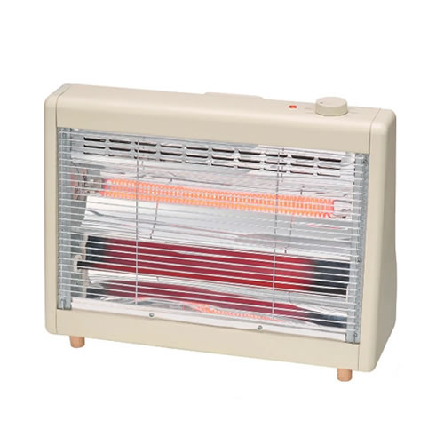 ユアサプライムス【暖房機器】ワイドハイブリッドヒーター ベージュ YKT-WCS1000G-LC【カーボンヒータ..