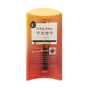アンファー【コスメ】スカルプD ピュアフリーマスカラ #ブラック 6g K-4580168652922