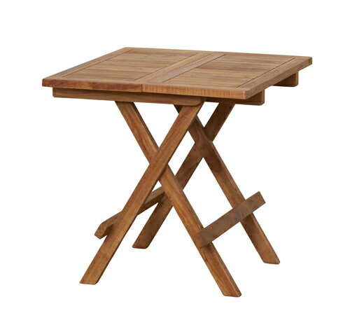 クロシオ【完成品】チークテーブル 折りたたみ式 ※メーカー直送・代引き不可 KU4954877550006【インテリア家具】