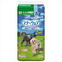 【7/20限定★抽選で2人に1人最大100%ポイントバック!要エントリー】ユニ・チャーム【ペット用品】 マナーウェア男の子SS青チェック22枚青 P-4520699626191【ユニチャーム】