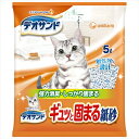 【8/5限定★抽選で2人に1人最大100%ポイントバック!要エントリー】ユニ・チャーム【ペット用品】 デオサンド紙砂5L P-4520699637845【ユニチ...