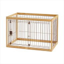 【7/20限定★抽選で2人に1人最大100%ポイントバック!要エントリー】リッチェル【ペット用品】 木製ペットサークル90−60ナチュラル P-49...