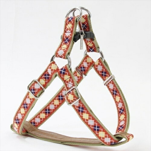 【12/5限定★抽選で2人に1人最大100%ポイントバック!要エントリー】ペティオ ADD.MATE営業部【ペット用品】アーガイルハーネス L レッド P-49...