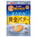 「感動の味と香り！おいしく楽しく！」・「カロリーそのまま※、おいしく楽しく！」をコンセプトとしたスナックです。(※ゴン太のササミチップス比)・わんちゃんの大好きな鶏ささみを、黄金色に輝く溶かしバターの香りでまろやかな味わいに仕上げました。・ハードタイプで食べ応えがあり、手軽に与えられるチップスタイプなので、おやつやしつけのごほうびにおすすめです。原材料(成分):肉類(鶏ササミ等)、でん粉類、豆類、糖類、乳類(バター)、増粘安定剤(グリセリン)、ミネラル類(塩化ナトリウム)、香料保証成分:たん白質40.0％以上、脂質1.9％以上、粗繊維2.0％以下、灰分10.0％以下、水分20.0％以下エネルギー:約310kcal/100g給与方法:パッケージ記載の表を参考にして1日2～3回に分け、おやつとしてお与えください。賞味／使用期限(未開封):540日原産国または製造地:中国保管方法:・高温、多湿、日光をさけて保存し、開封後は早めにお与えください。諸注意:・本商品は犬用です。・子供が誤食しないように、子供の手の届かないところに保管して下さい。・子供がペットに与えるときは、安全のため大人が監視してください。・給与量の目安をお守りください。・自然の素材ですので、多少色の異なる場合がありますが、品質には問題がございませんので、安心してお与えください。・愛犬の食べ方や習性によっては、のどに詰まらせることも考えられます。必ず観察しながらお与えください。・まれに体調や体質に合わない場合もあります。早めに獣医師に相談することをおすすめいたします。