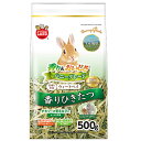 【8/18限定★抽選で2人に1人最大100%ポイントバック!要エントリー】マルカン【ペット用品】香り&おいしさ バニーグレードウィートヘイ 500g 香りひきたつ お腹の健康維持 P-4906456582953【小動物用品】