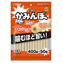 【8/18限定★抽選で2人に1人最大100%ポイントバック!要エントリー】マルカンサンライズ【ペット用品】ゴン太のかみんぼ 450g ハードガム チキンジャーキー入り 便利なチャック付き P-4973321946363【犬用スナック】